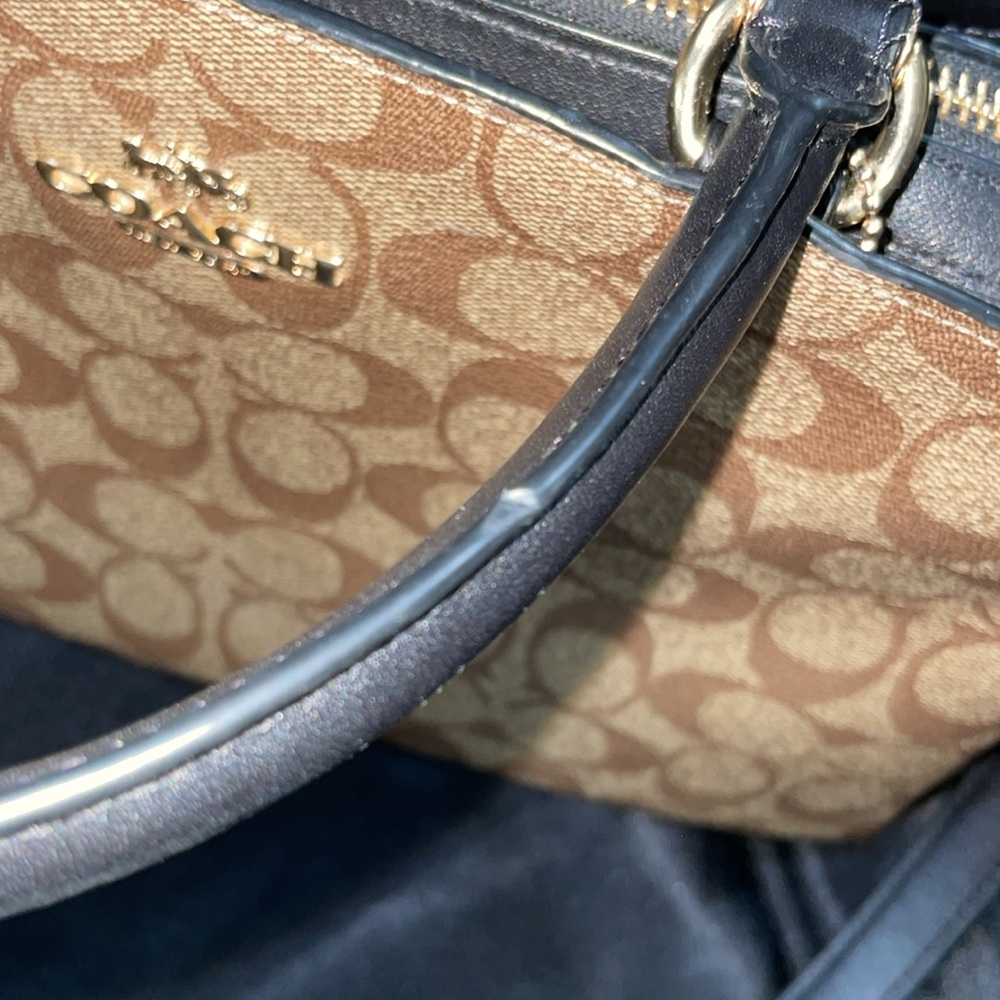 Coach 91016 Lily Carry All Color Block Signature … - image 3